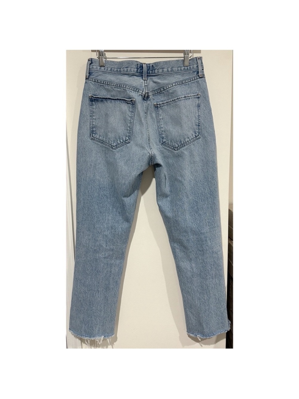 Agolde Riley High Rise Straight Leg Crop Jean - Picture 4 of 11